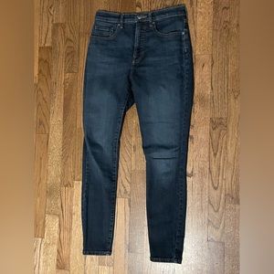 Everlane the high rise skinny jean dark wash 28 regular